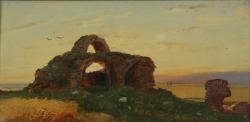 "Развалины Булгар".(Белая палата). 1861